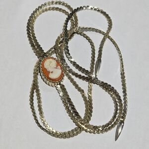 Vintage D'Orlan Cameo Necklace